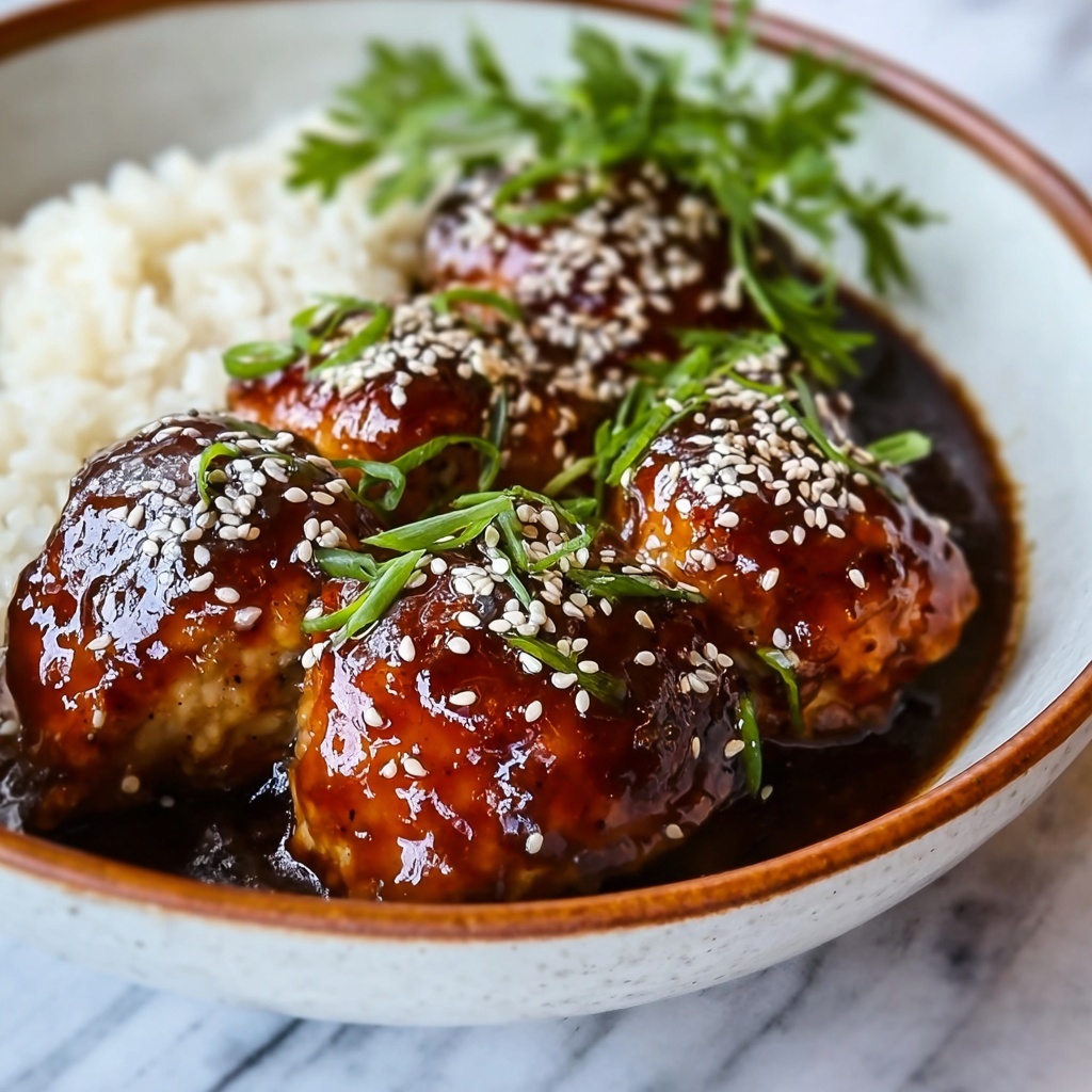 Air Fryer Asian-Glazed Boneless Chicken Thighs Recipe - Recipe Image