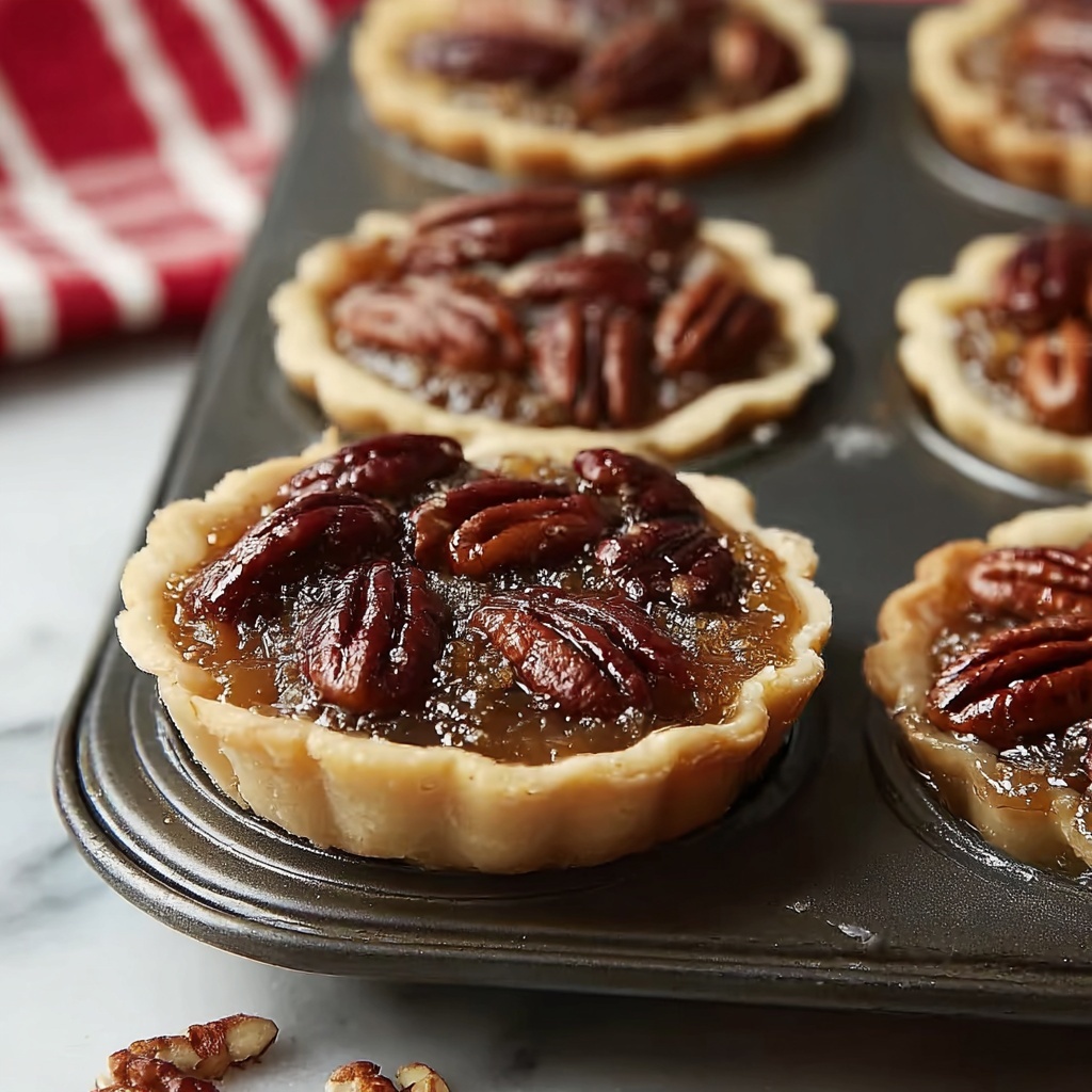 Mini Pecan Pies Recipe - Recipe Image