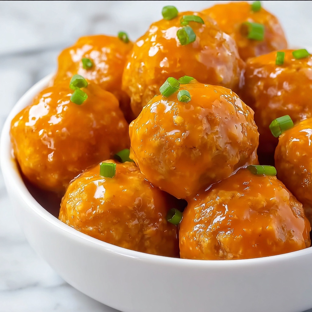 Buffalo Chicken Meatballs Recipe - Recipe Image