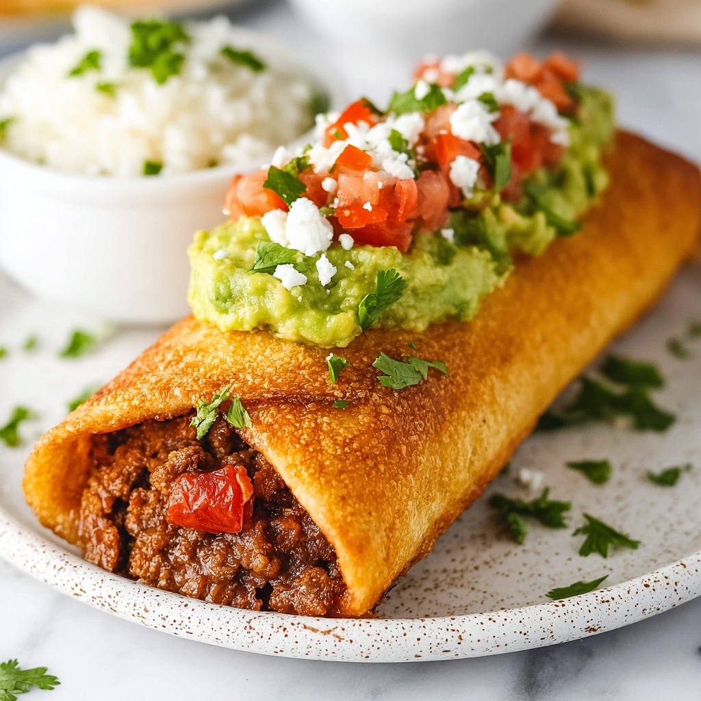 Chicken Chimichangas Recipe - Recipe Image