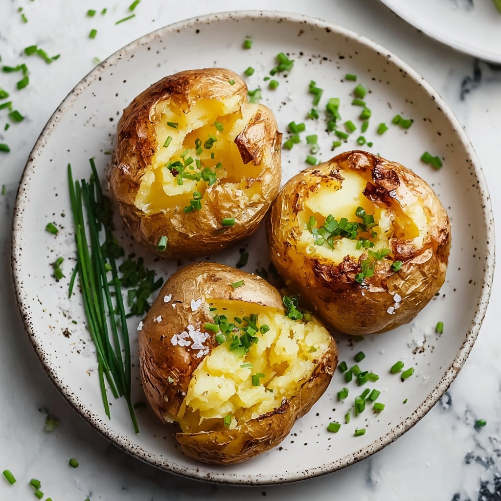 Air Fryer Jacket Potatoes (Baked Potatoes) Recipe - Recipe Image