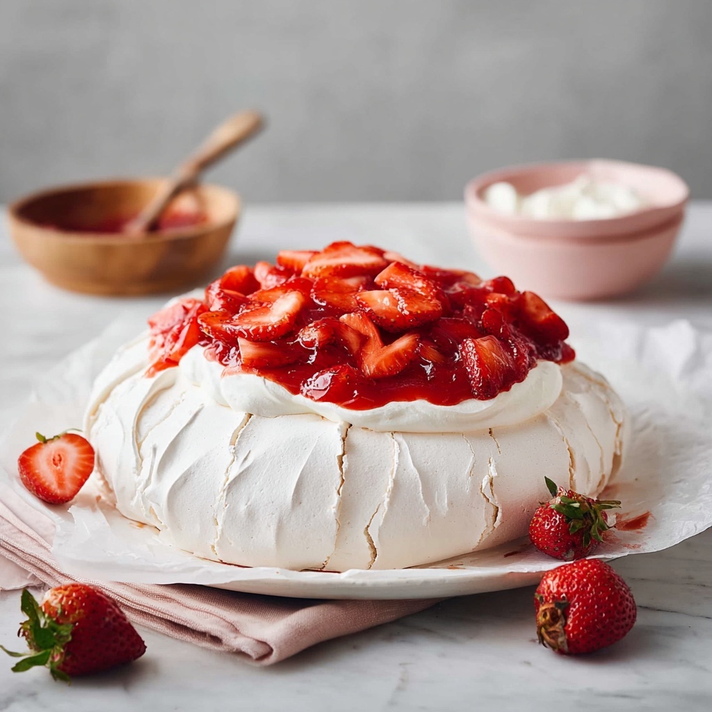 Vegan Pavlova Recipe - Recipe Image