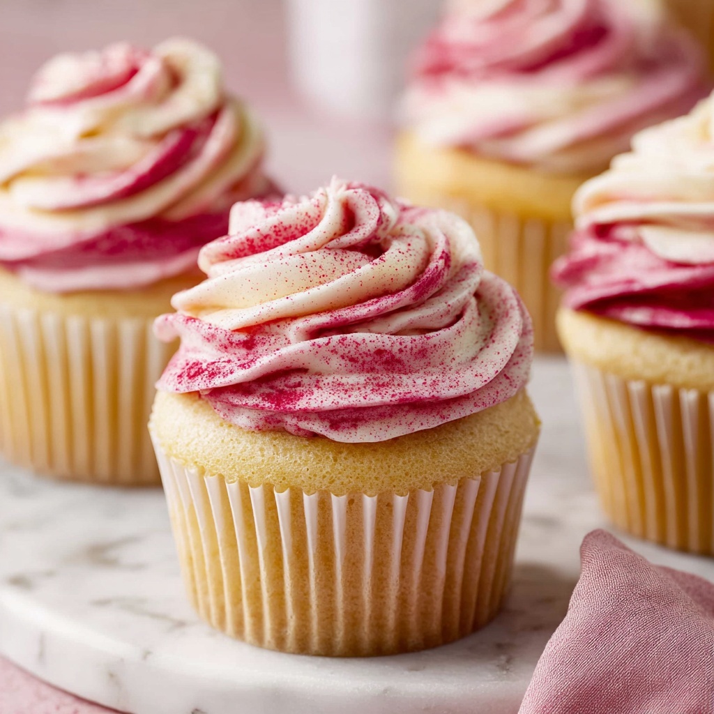 Vegan Raspberry Cupcakes Recipe - Recipe Image