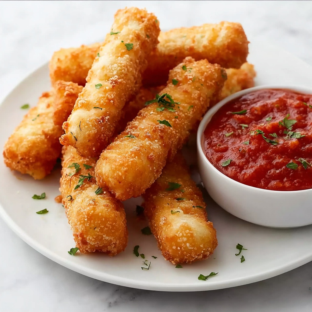 Homemade Cheesy Pizza Sticks Recipe - Recipe Image