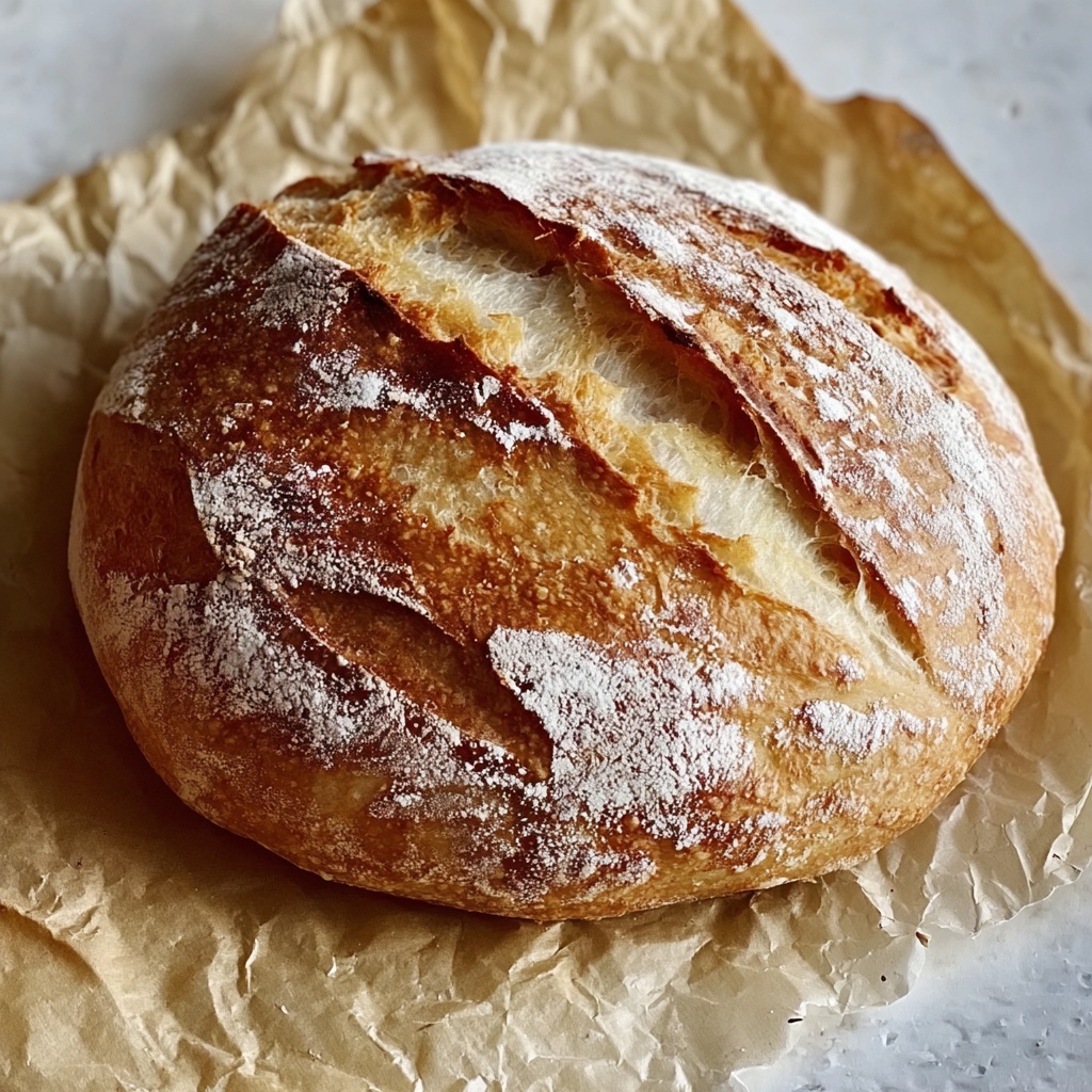 Homemade Sourdough Batard Bread Recipe - Recipe Image