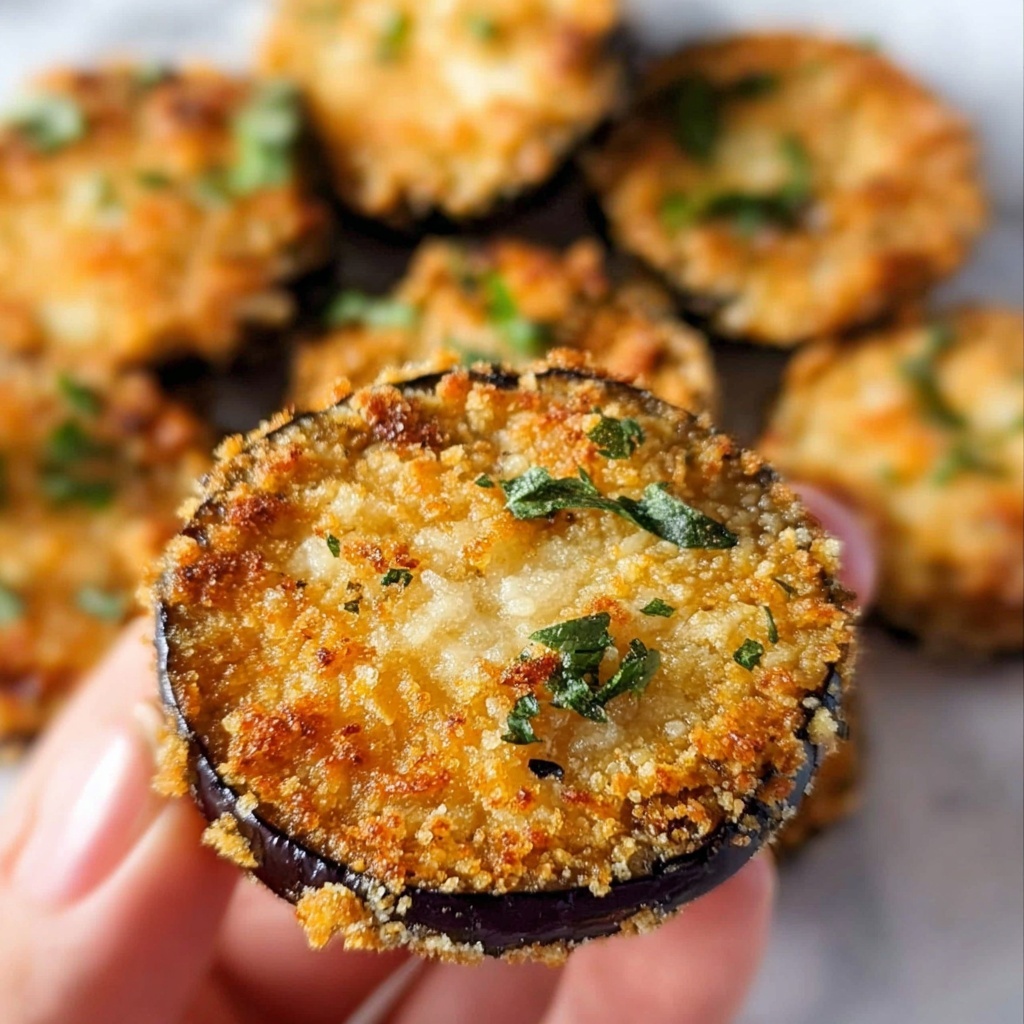 Crispy Breaded Eggplant Recipe - Recipe Image