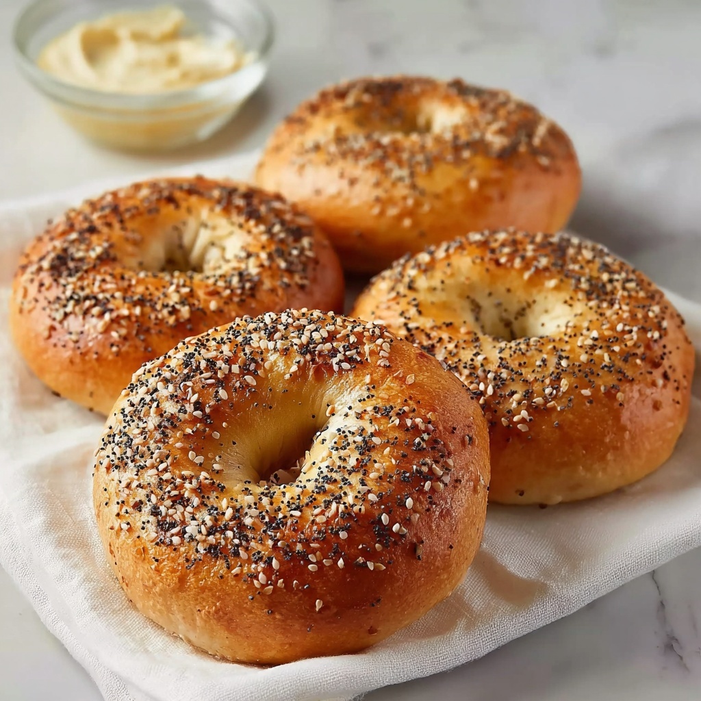 Air Fryer Protein Bagels Recipe - Recipe Image