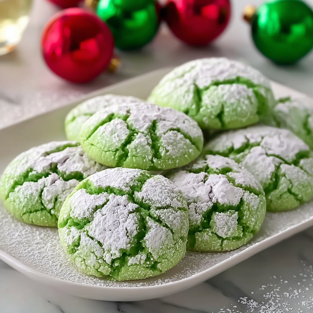 Festive Green Sugar Cookies Recipe - Recipe Image