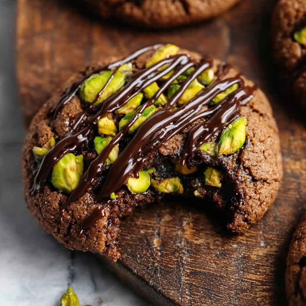 Brown Butter Milk Chocolate Pistachio Cookies Recipe - Recipe Image