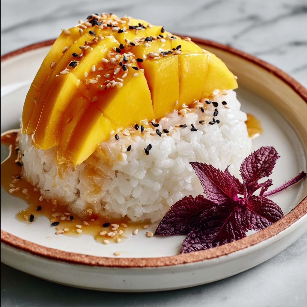 Mango Sticky Rice: The Ultimate Thai Dessert Recipe - Recipe Image