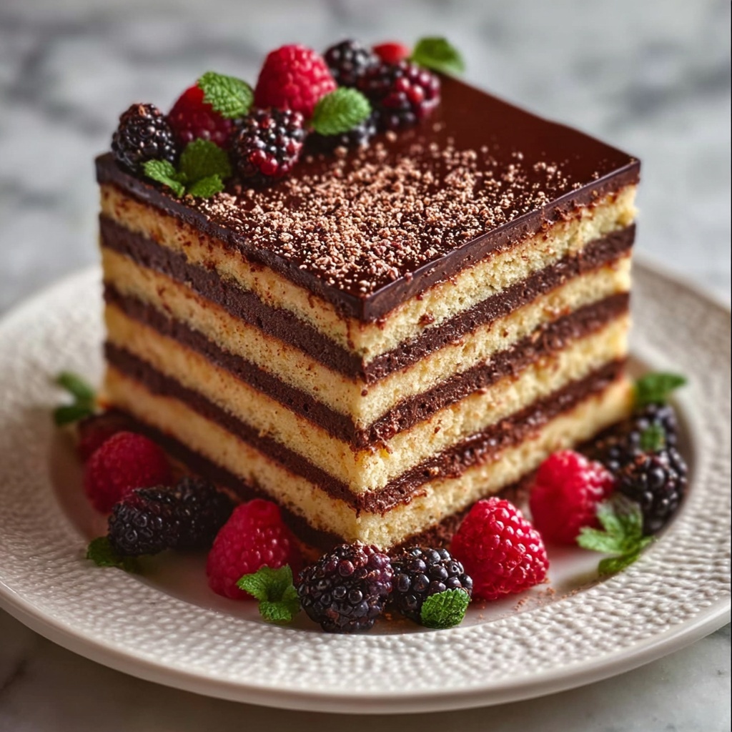 Opera Cake Recipe - Recipe Image
