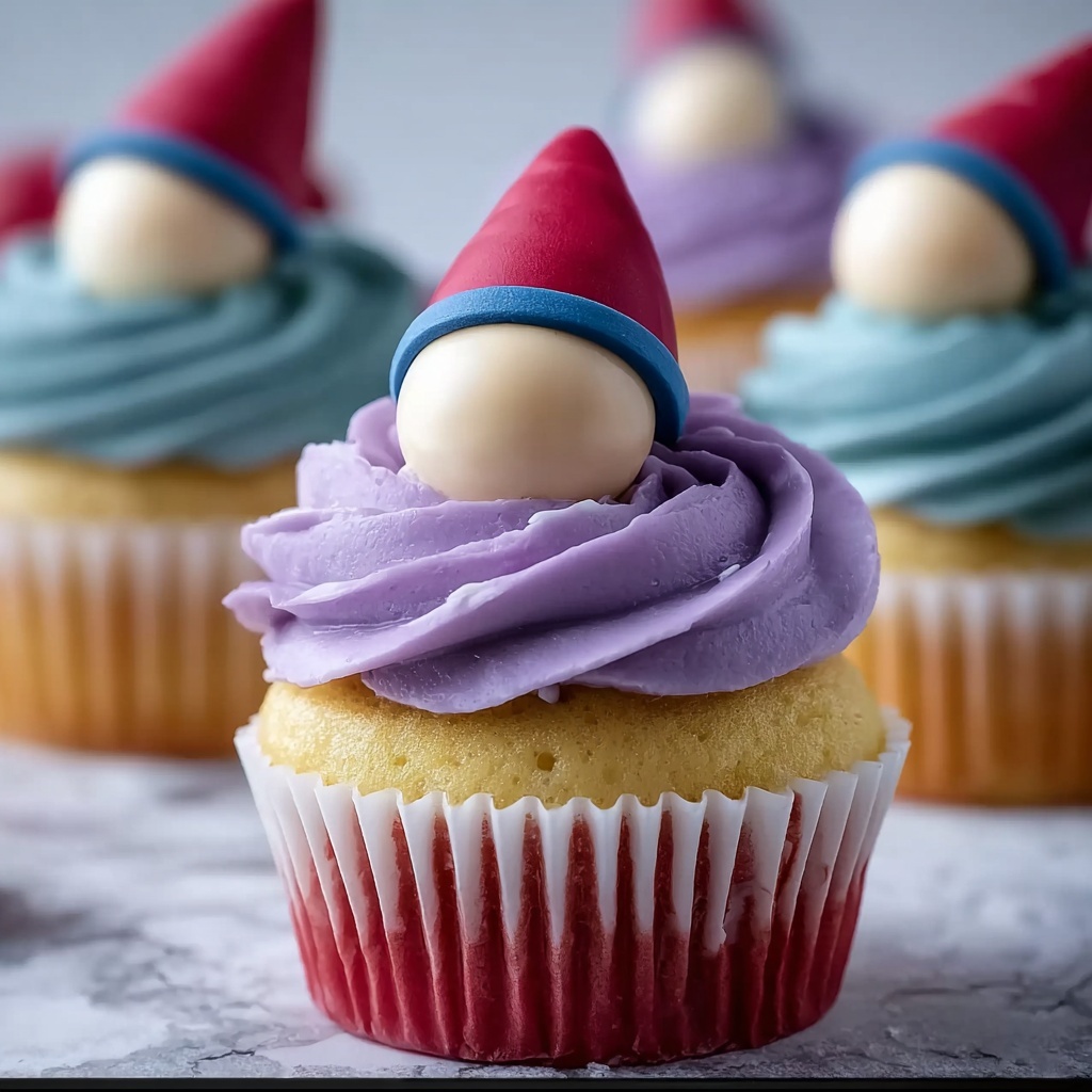 Gnome Cupcakes Recipe - Recipe Image