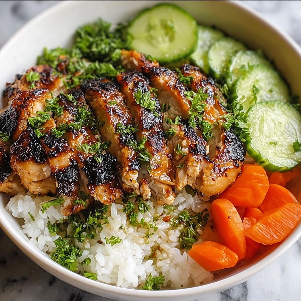 Grilled Chicken Rice Bowl Recipe - Recipe Image