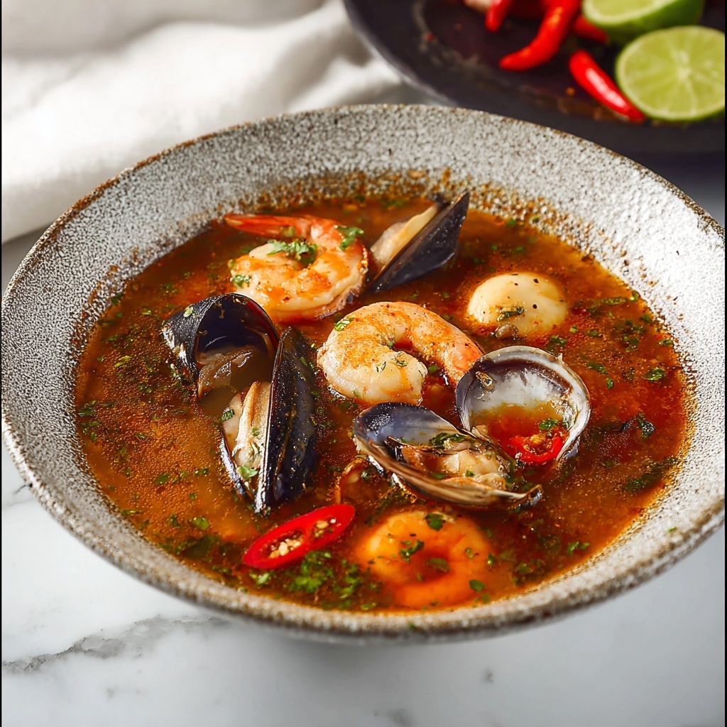 Ultimate Seafood Tom Yum Recipe - Recipe Image