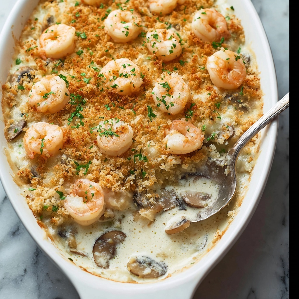 New England Seafood Casserole Recipe - Recipe Image
