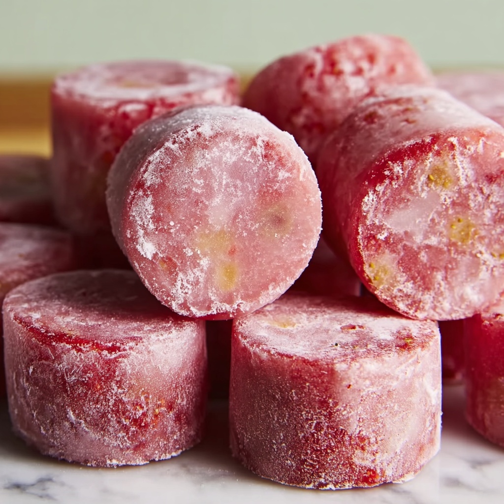 Strawberry Banana Bites for Dogs Recipe - Recipe Image