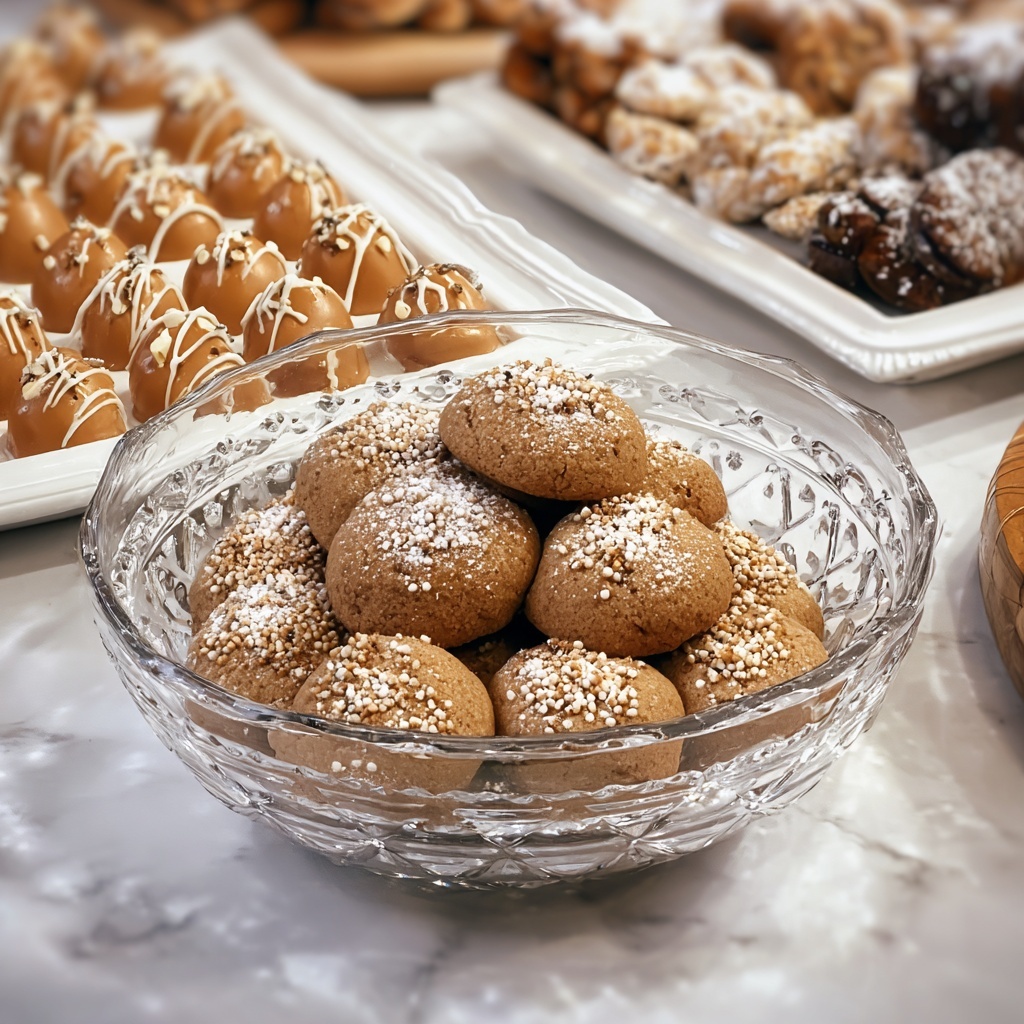 Melomakarona (Greek Honey Cookies) Recipe - Recipe Image