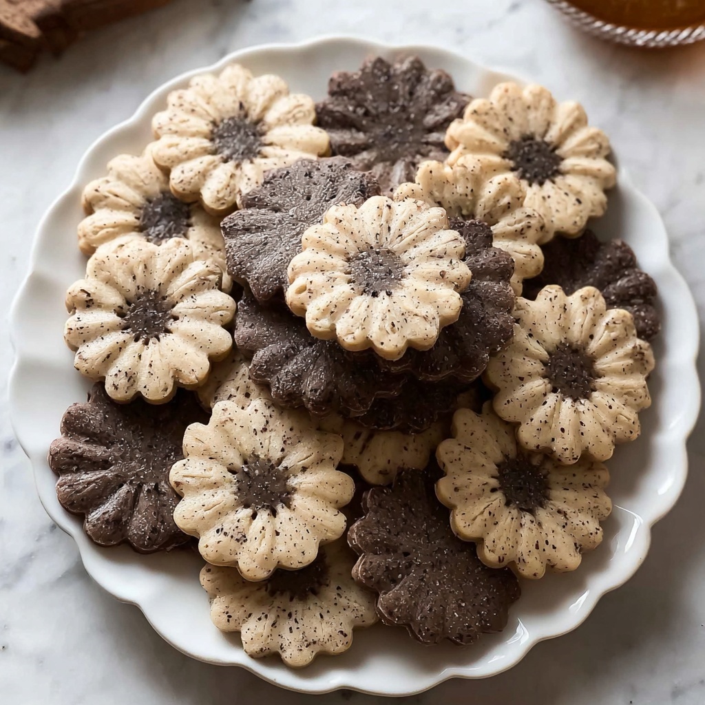 Espresso Shortbread Cookies Recipe - Recipe Image