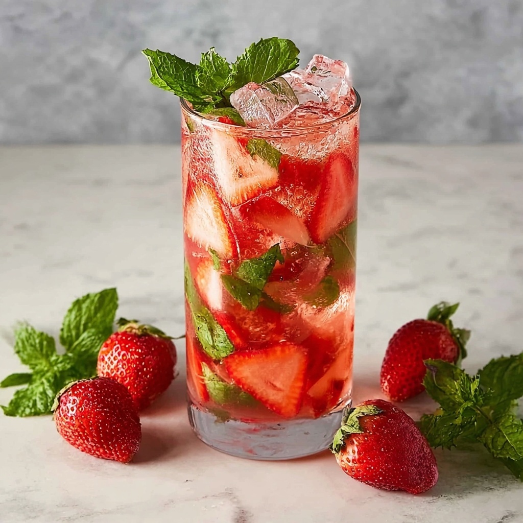 Strawberry Mojito Recipe - Recipe Image