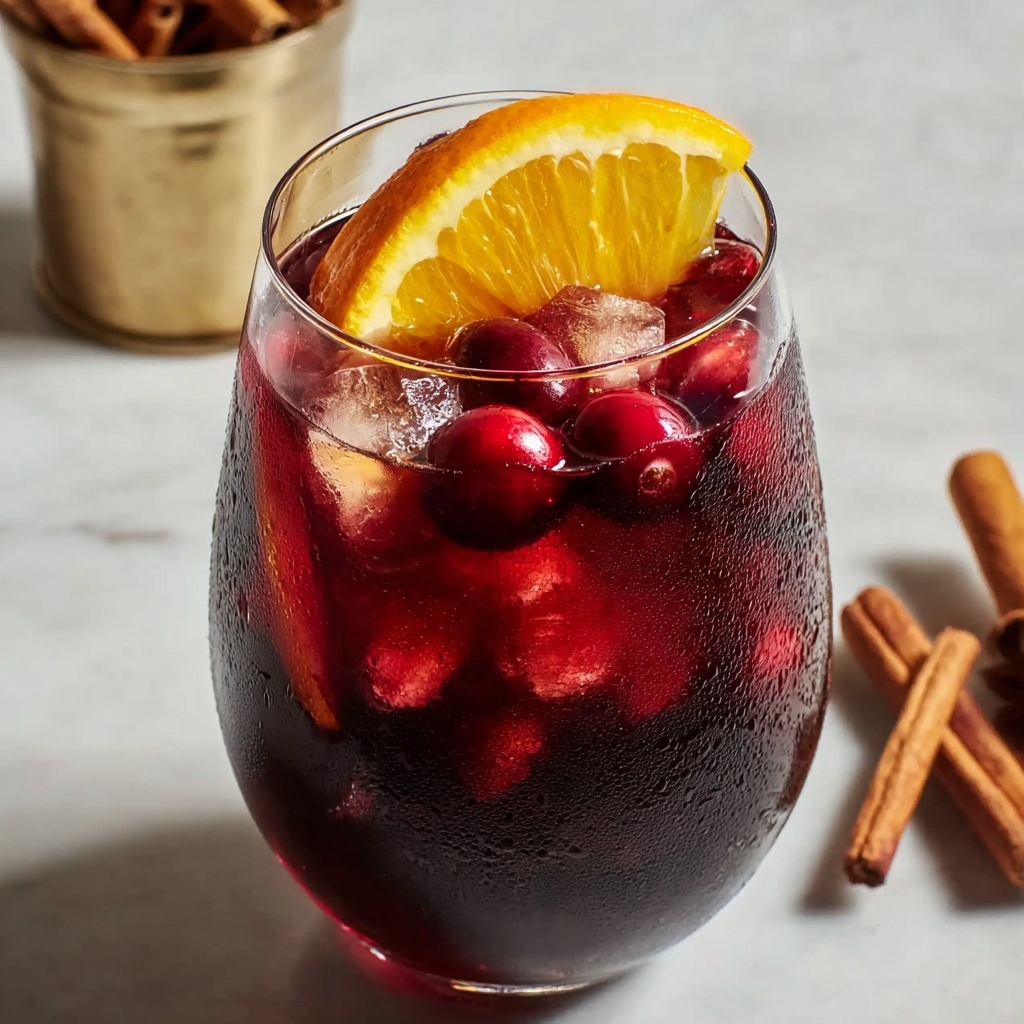 Festive Holiday Sangria with Pomegranate and Citrus Recipe - Recipe Image