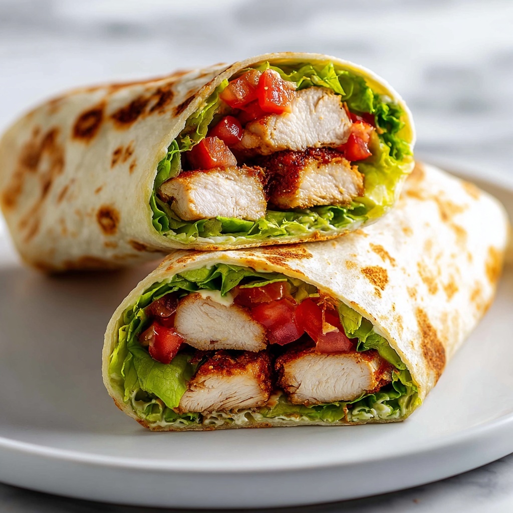 Chicken Caesar Wrap Recipe - Recipe Image