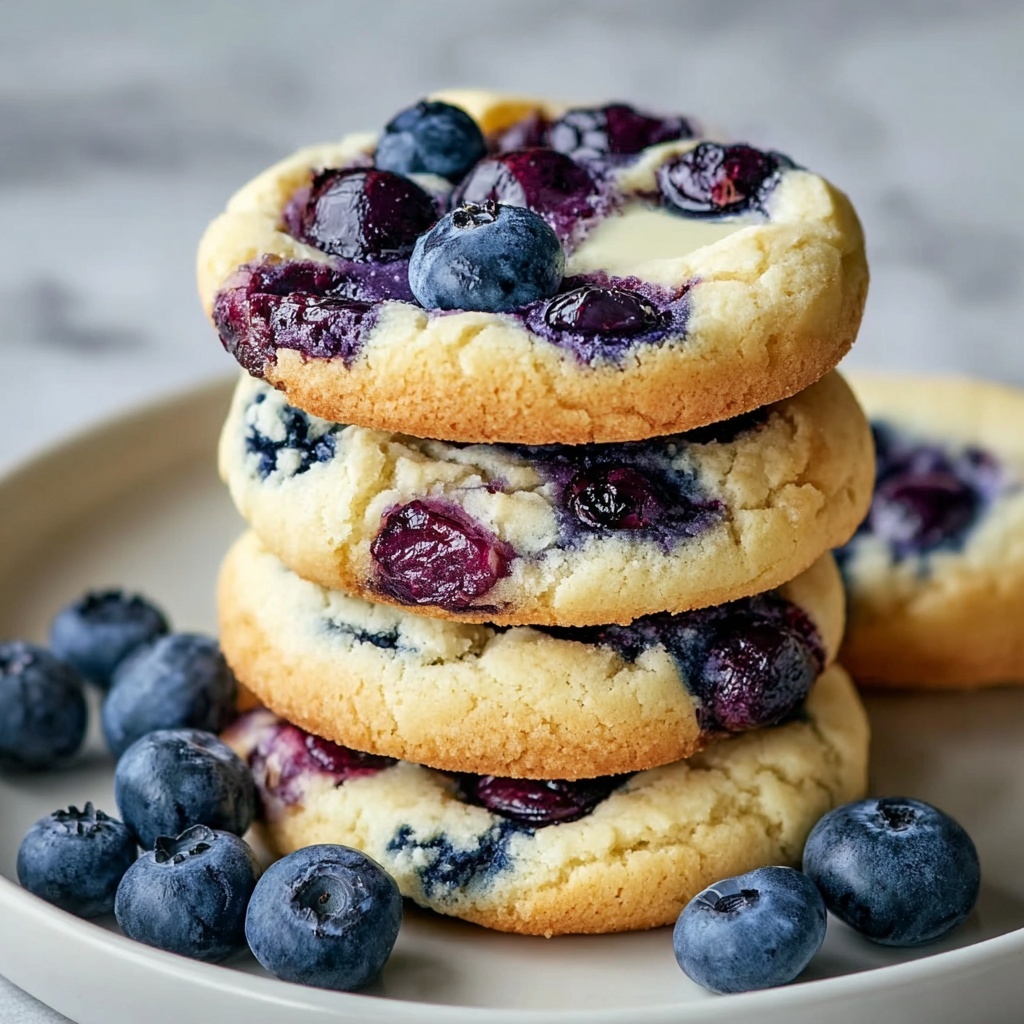 Blueberry Cheesecake Cookies Recipe - Recipe Image