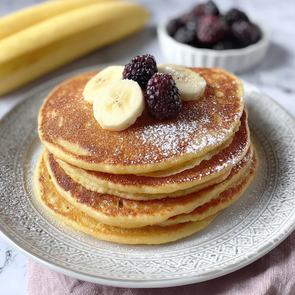 Plantain Pancakes Recipe - Recipe Image