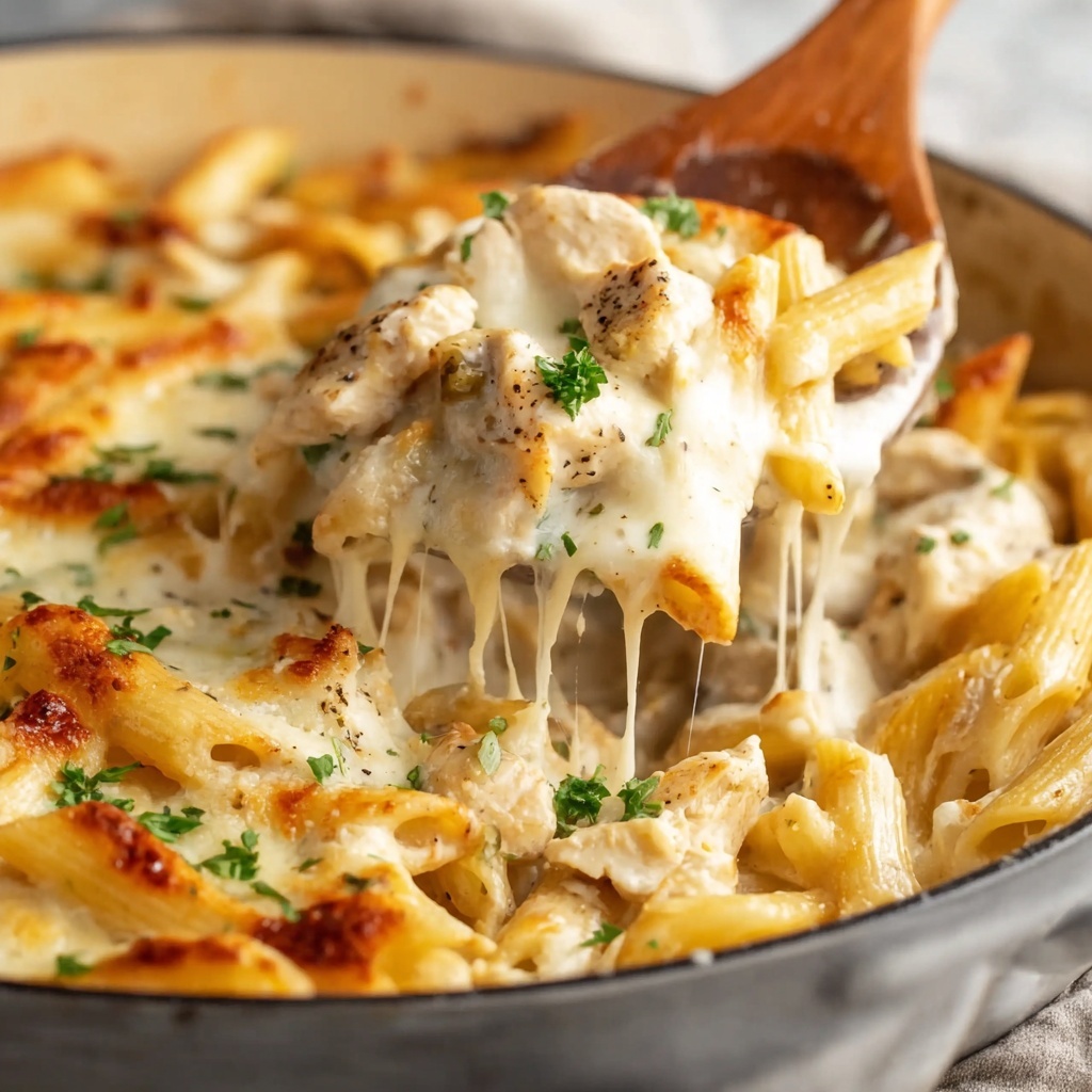 Chicken Alfredo Bake Recipe - Recipe Image
