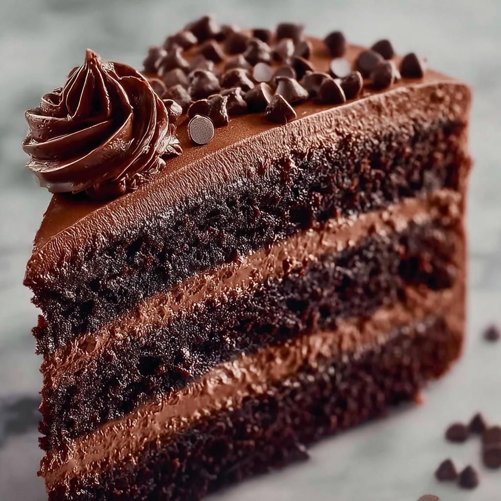 Double Chocolate Cake Recipe - Recipe Image