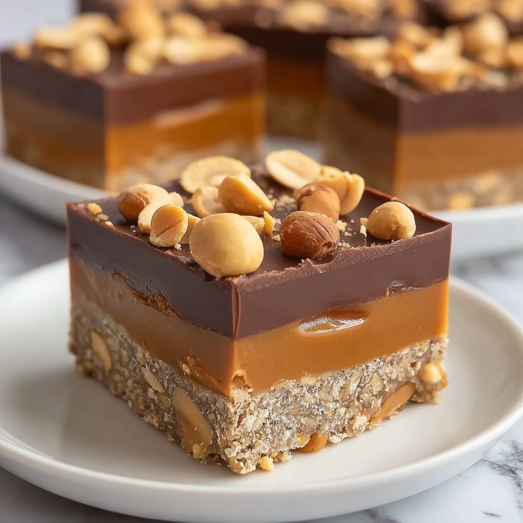 Low-Carb Snickers Bars Recipe - Recipe Image