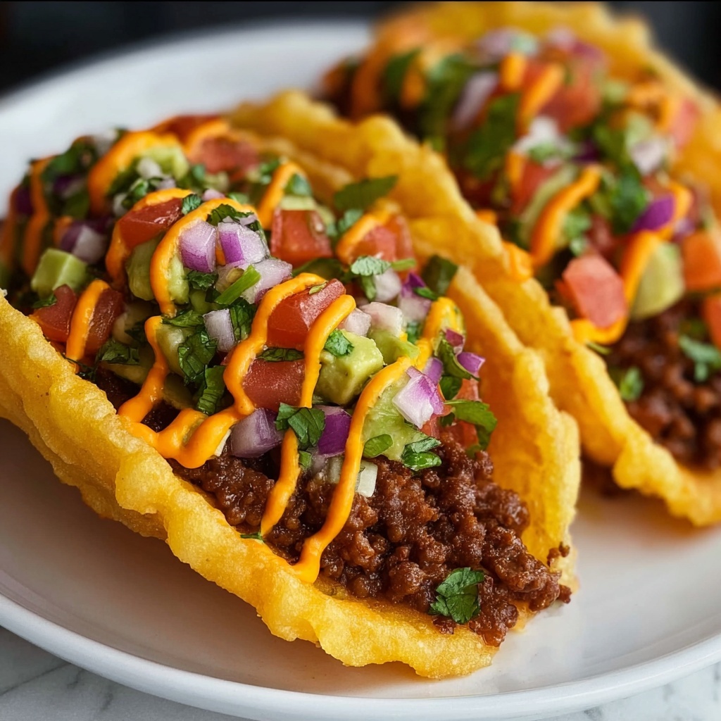 Navajo Tacos with Indian Fry Bread Recipe - Recipe Image