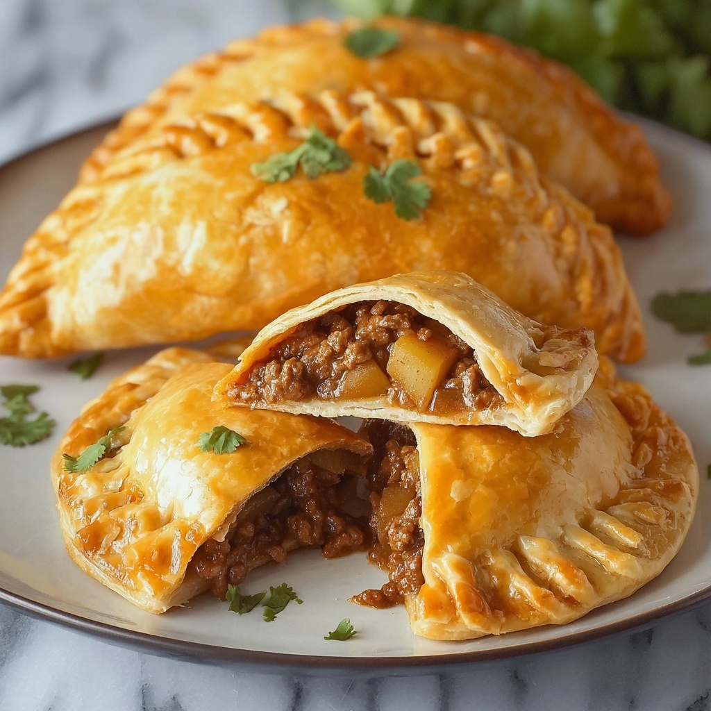 Beef and Cheese Empanadas Recipe - Recipe Image