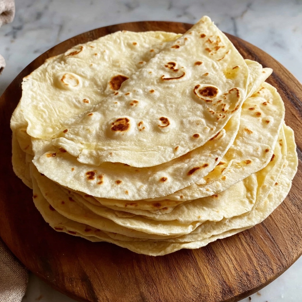 Homemade Flour Tortillas from Scratch Recipe - Recipe Image