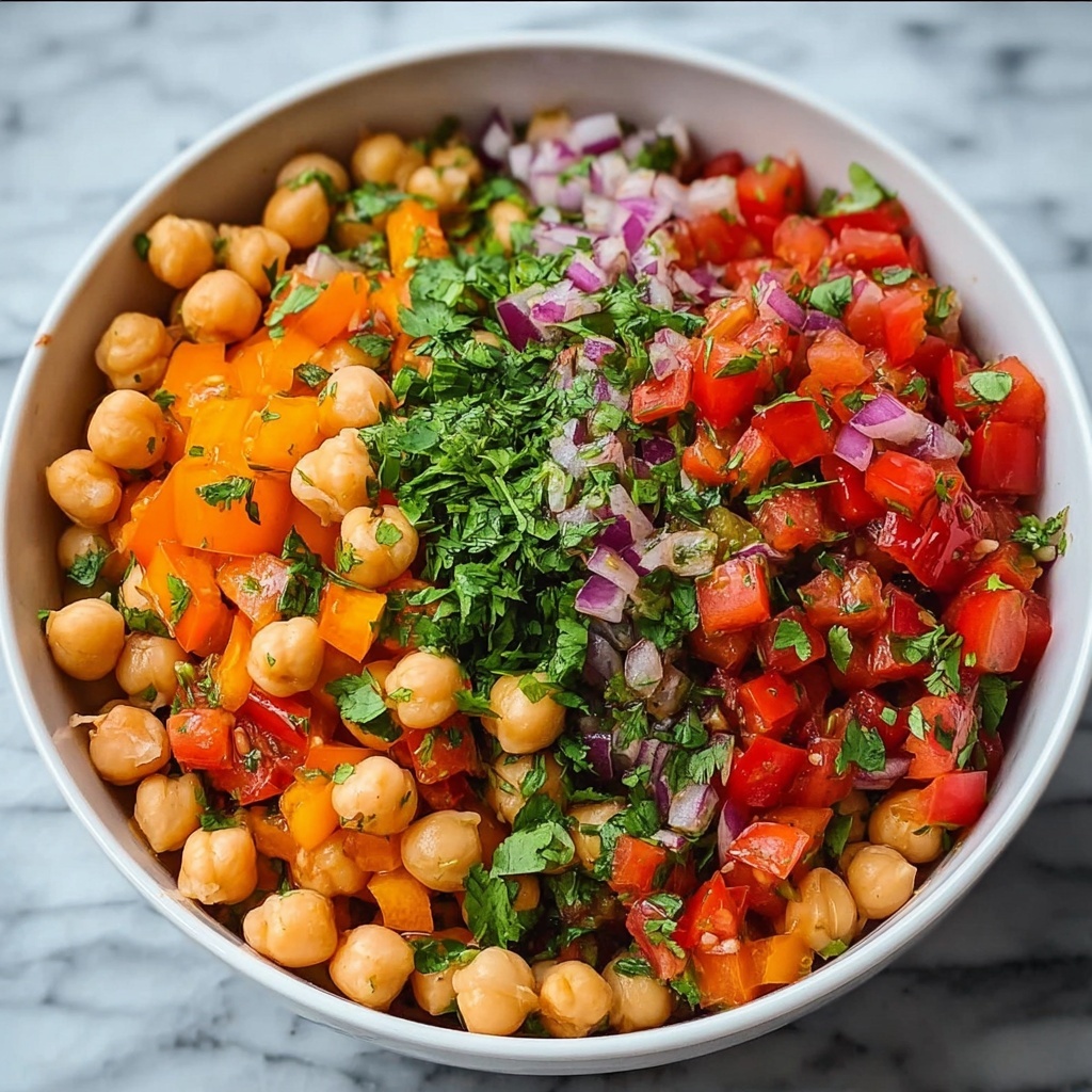 High-Protein Chickpea Salad Recipe - Recipe Image