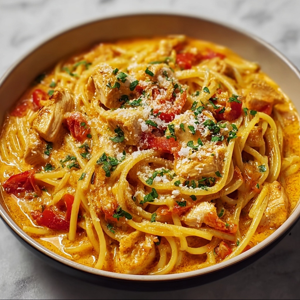 Rotel Chicken Spaghetti Casserole Recipe - Recipe Image