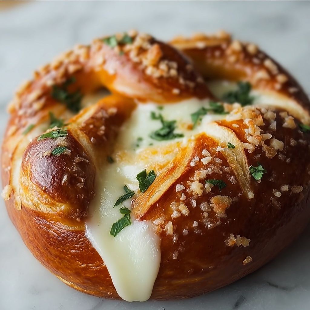 Cheese-Stuffed Pretzels Recipe - Recipe Image
