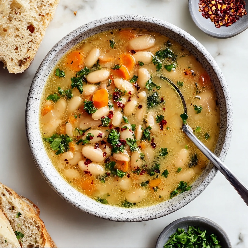 Tuscan White Bean Soup Recipe - Recipe Image