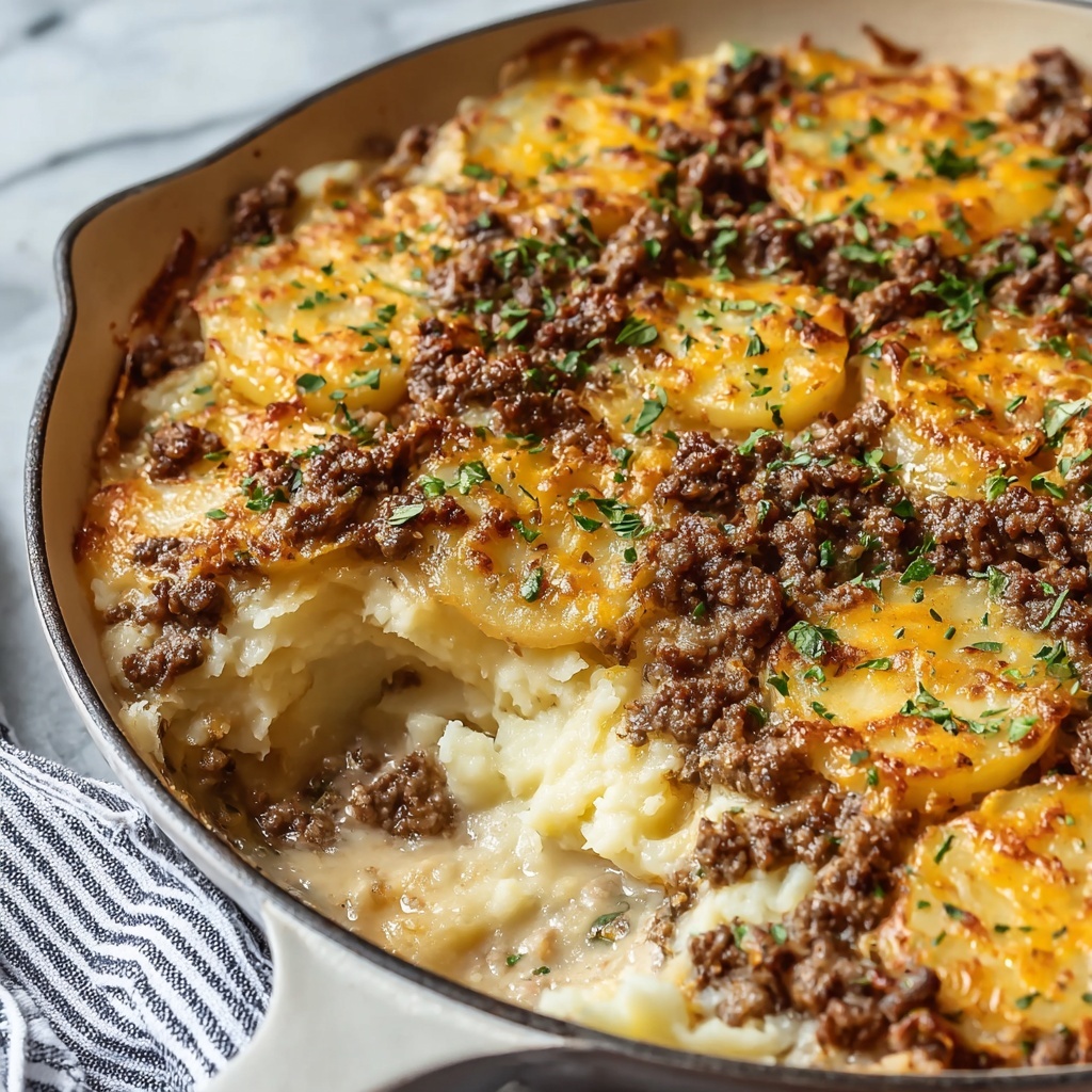 Hobo Casserole: A Cozy and Hearty Layered Comfort Meal Recipe - Recipe Image