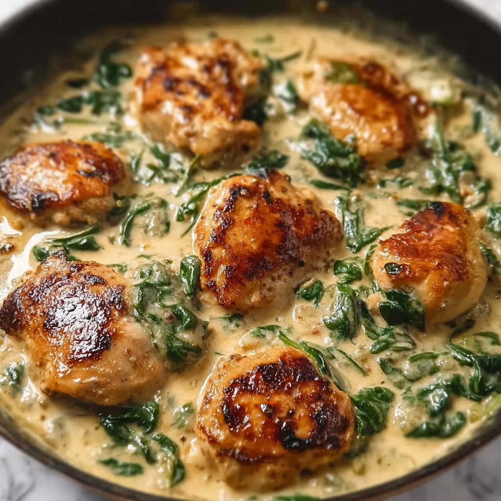 Creamy Chicken Florentine Recipe - Recipe Image