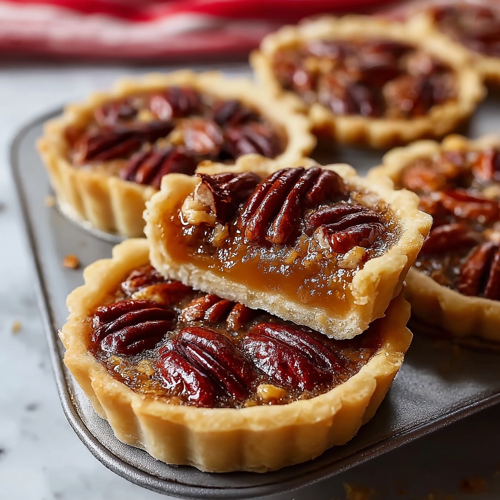 Mini Pecan Pies Recipe - Recipe Image
