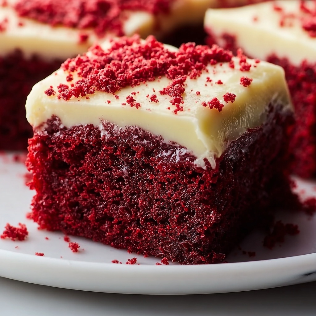 Homemade Red Velvet Brownie Dippers with Cream Cheese Dip Recipe - Recipe Image