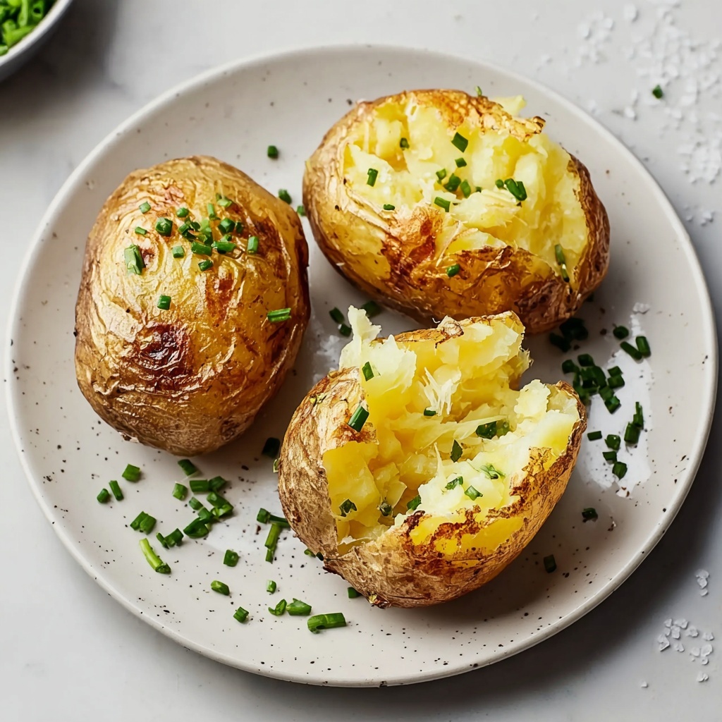 Air Fryer Jacket Potatoes (Baked Potatoes) Recipe - Recipe Image
