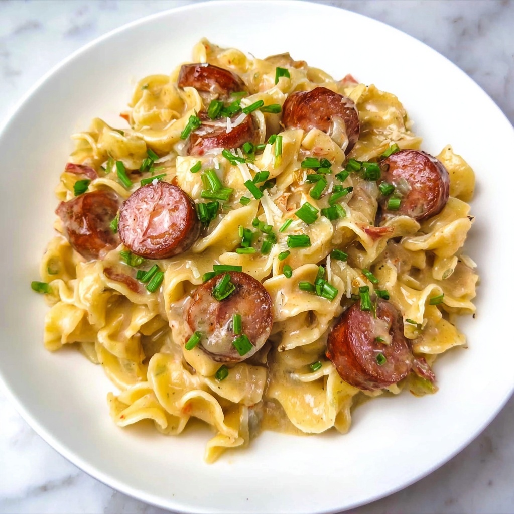 Spicy Sausage Skillet with Rotel Tomatoes and Cream Recipe - Recipe Image