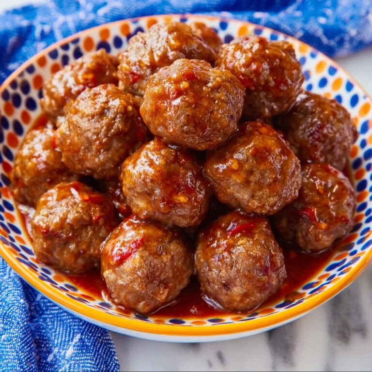 Cranberry Thai Chili Meatballs Recipe