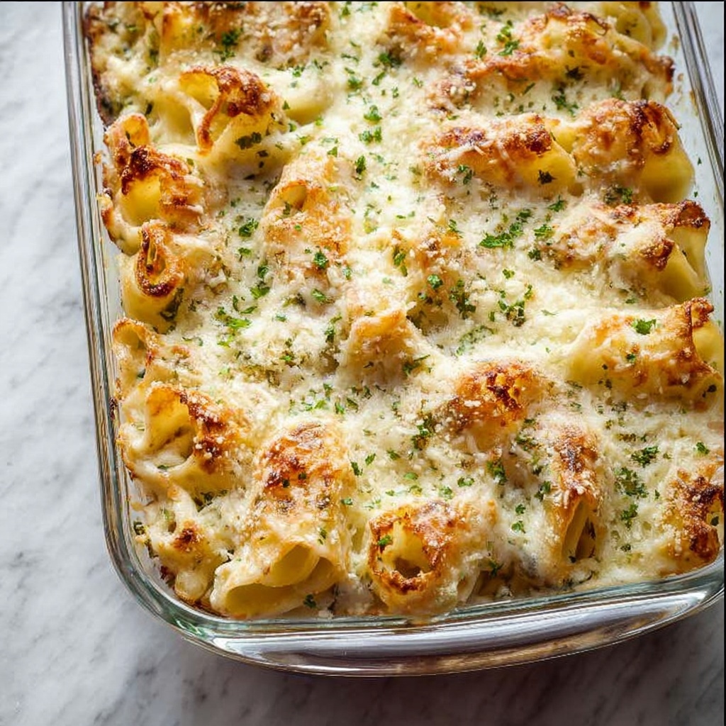 Cheesy Chicken Rigatoni Recipe - Recipe Image
