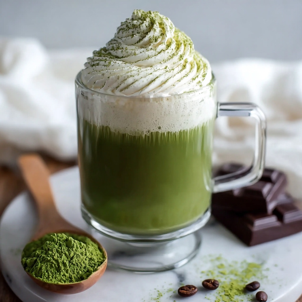 Matcha White Hot Chocolate Recipe - Recipe Image