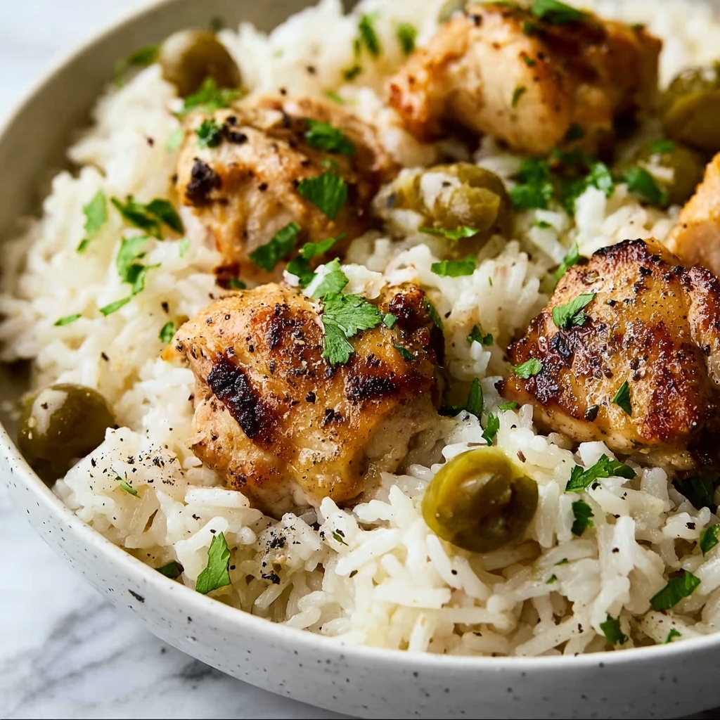 Instant Pot Greek Chicken and Rice Recipe - Recipe Image