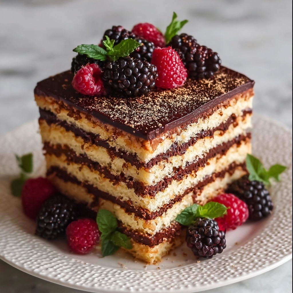 Opera Cake Recipe - Recipe Image
