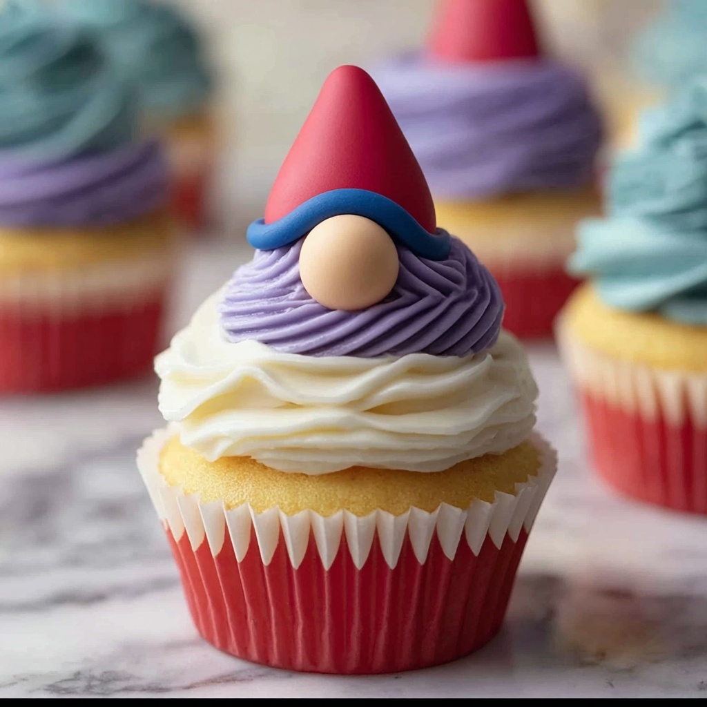 Gnome Cupcakes Recipe - Recipe Image