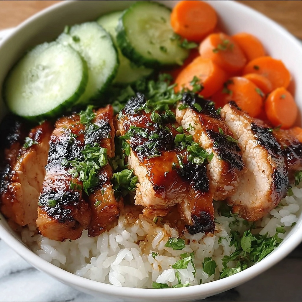Grilled Chicken Rice Bowl Recipe - Recipe Image